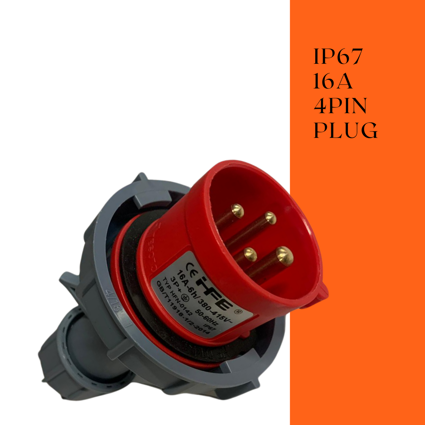 16-32AMP | 3 PHASE | INDUSTRIAL PLUGS AND SOCKETS IP67