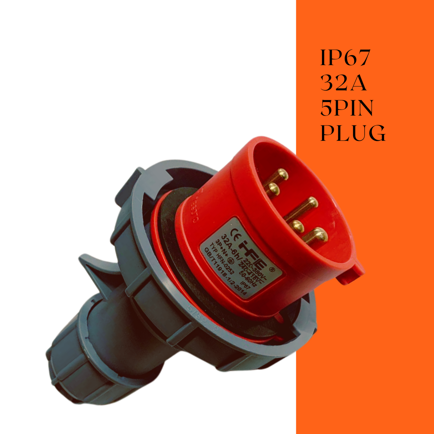 16-32AMP | 3 PHASE | INDUSTRIAL PLUGS AND SOCKETS IP67